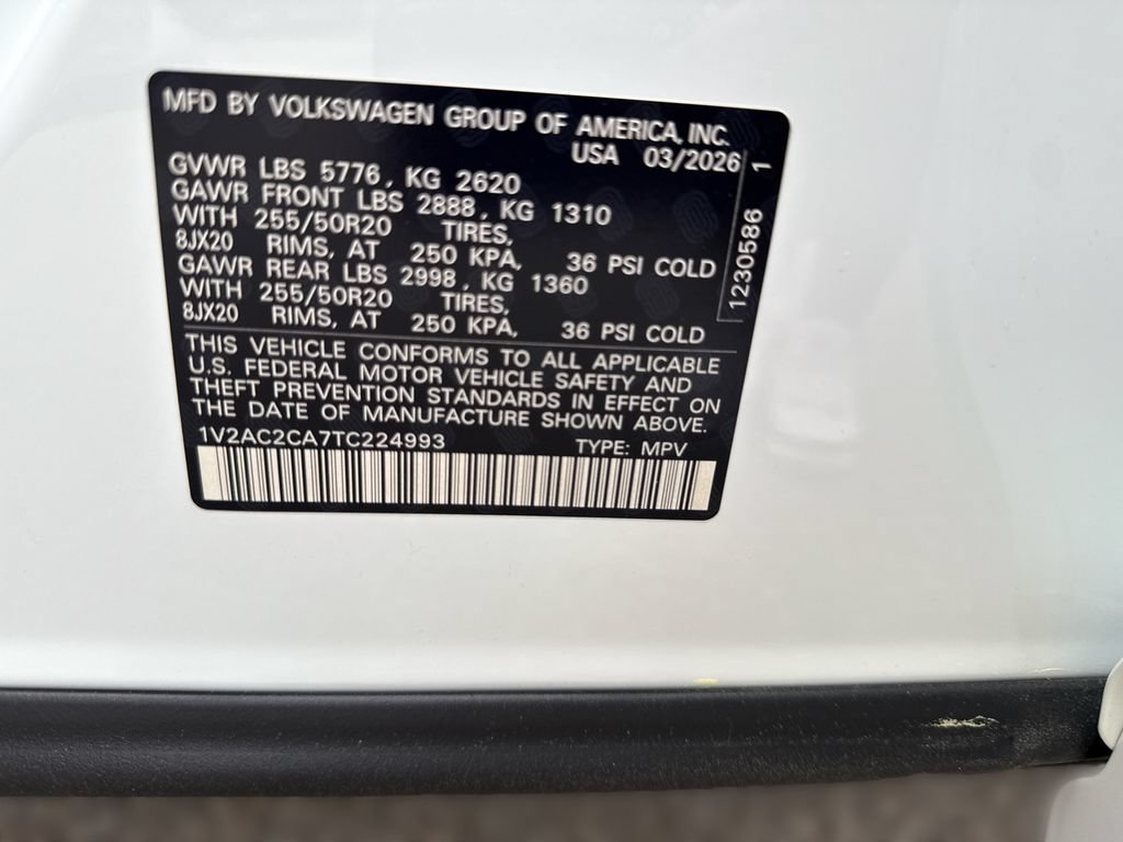 New 2026 Volkswagen Atlas Cross Sport SEL R-Line AWD/4WD image 25
