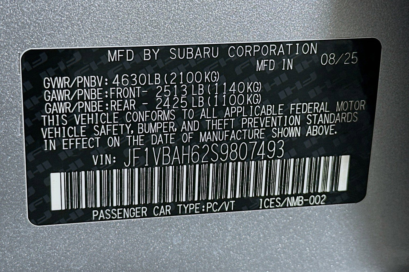 Used 2025 Subaru WRX Premium AWD/4WD image 24