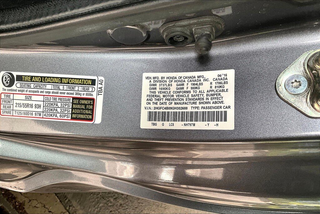 Used 2016 Honda Civic LX-P image 19