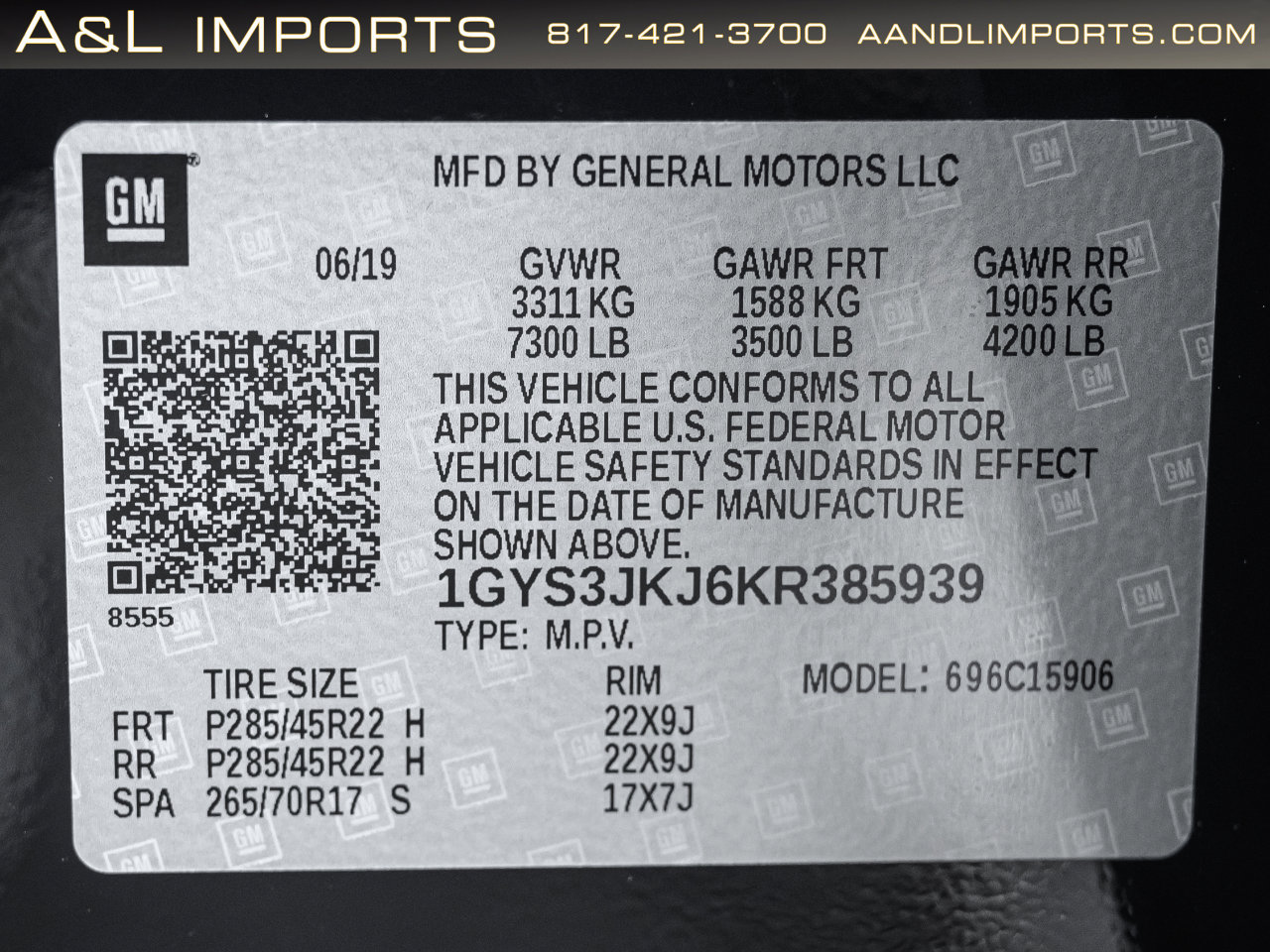 Used 2019 Cadillac Escalade ESV Premium Luxury image 68