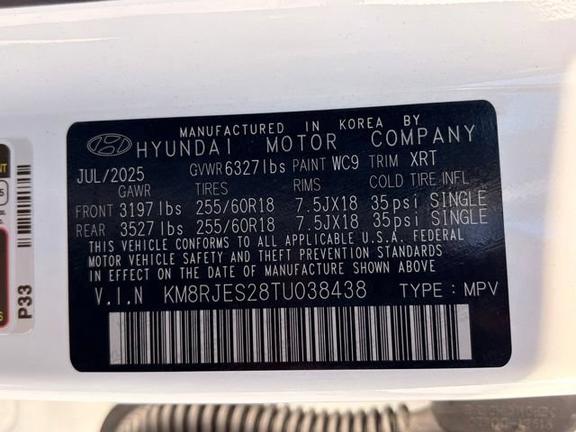 Used 2026 Hyundai Palisade XRT Pro AWD/4WD image 38
