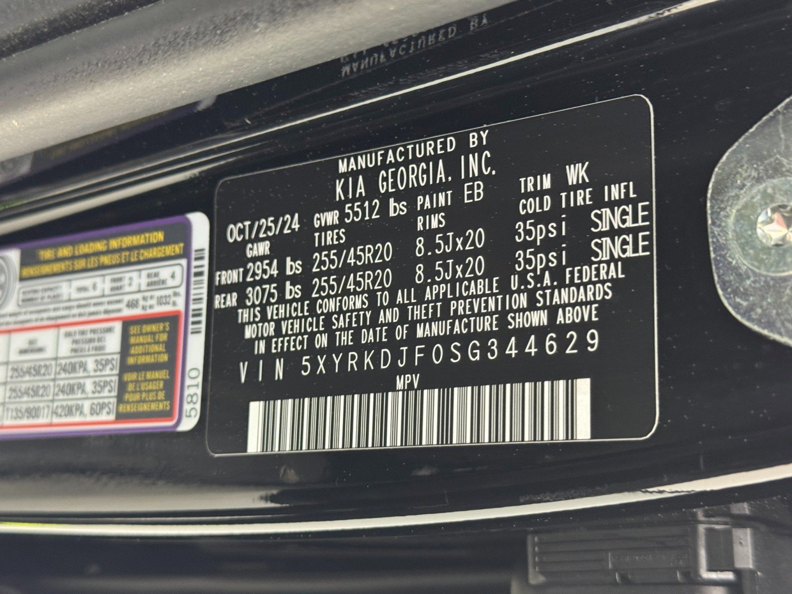 Used 2025 Kia Sorento SX Prestige w/ Sage Leather Package image 50