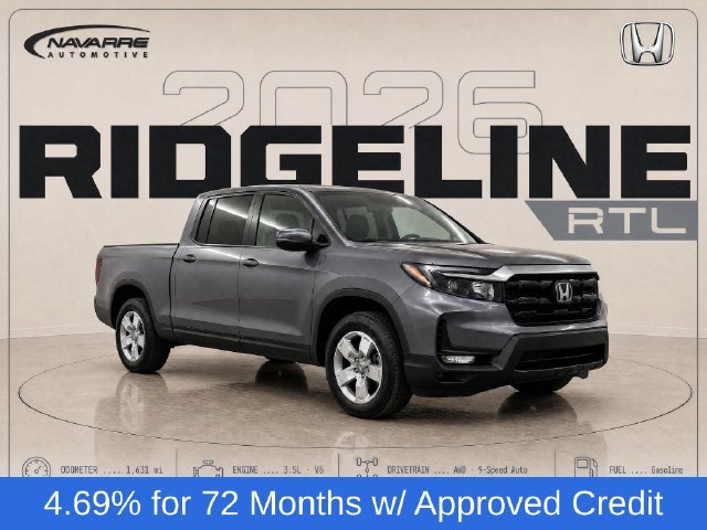 Certified 2026 Honda Ridgeline RTL