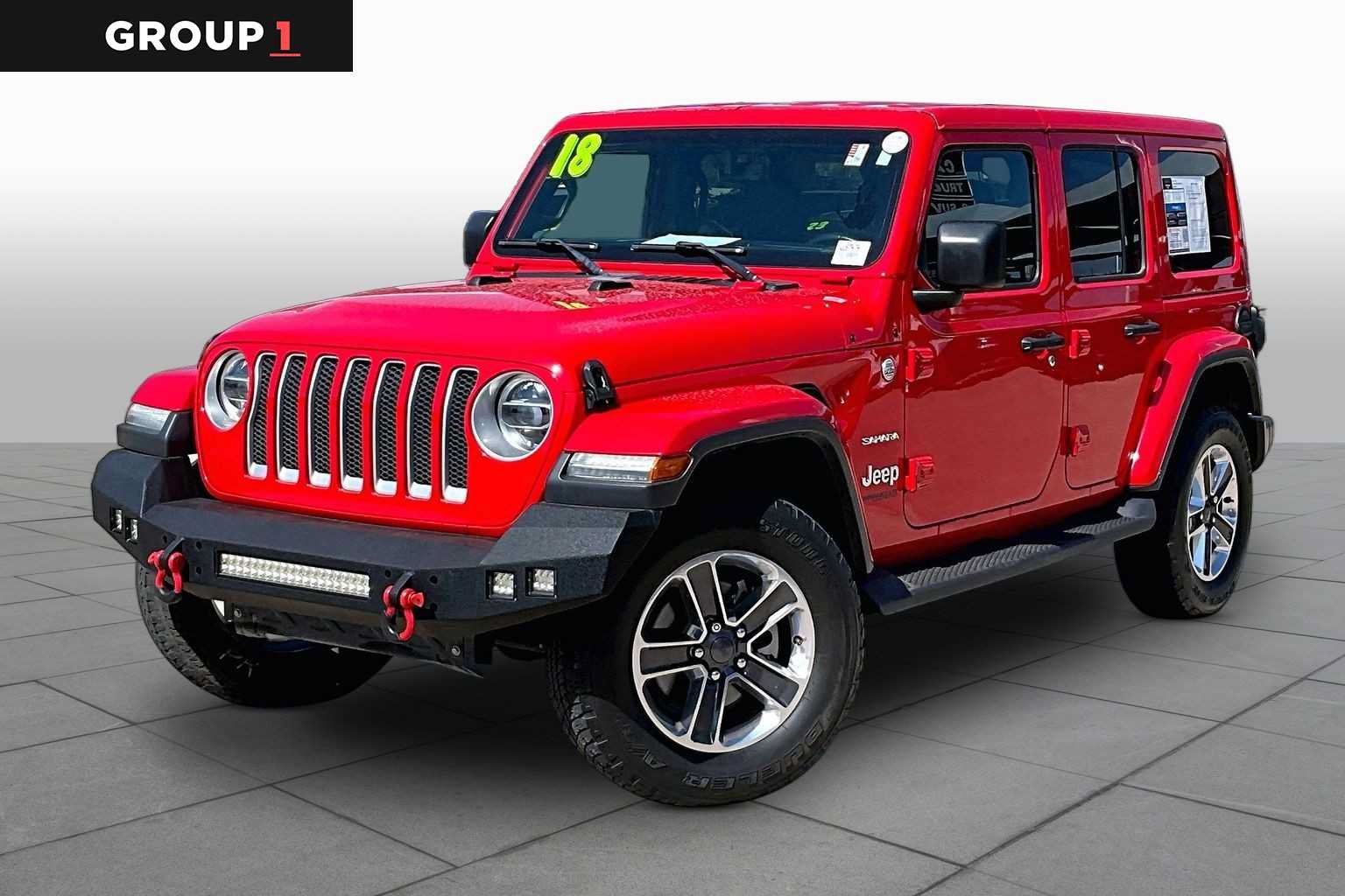 Used 2018 Jeep Wrangler Unlimited Sahara w/ Dual Top Group