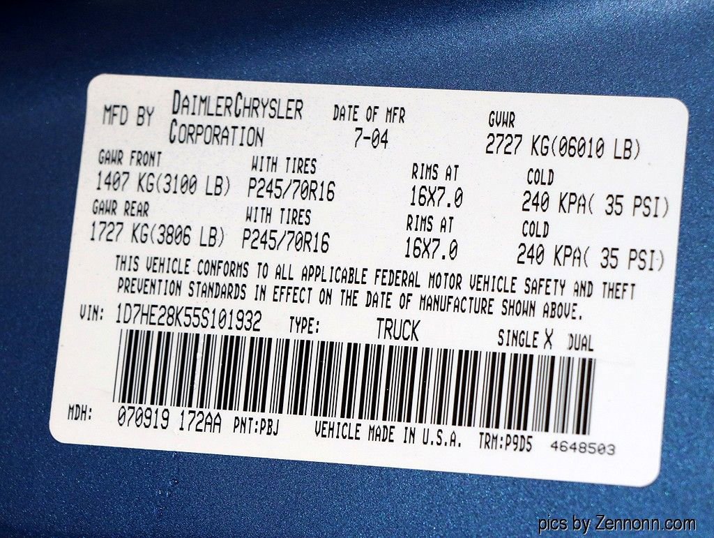 Used 2005 Dodge Dakota ST RWD image 26