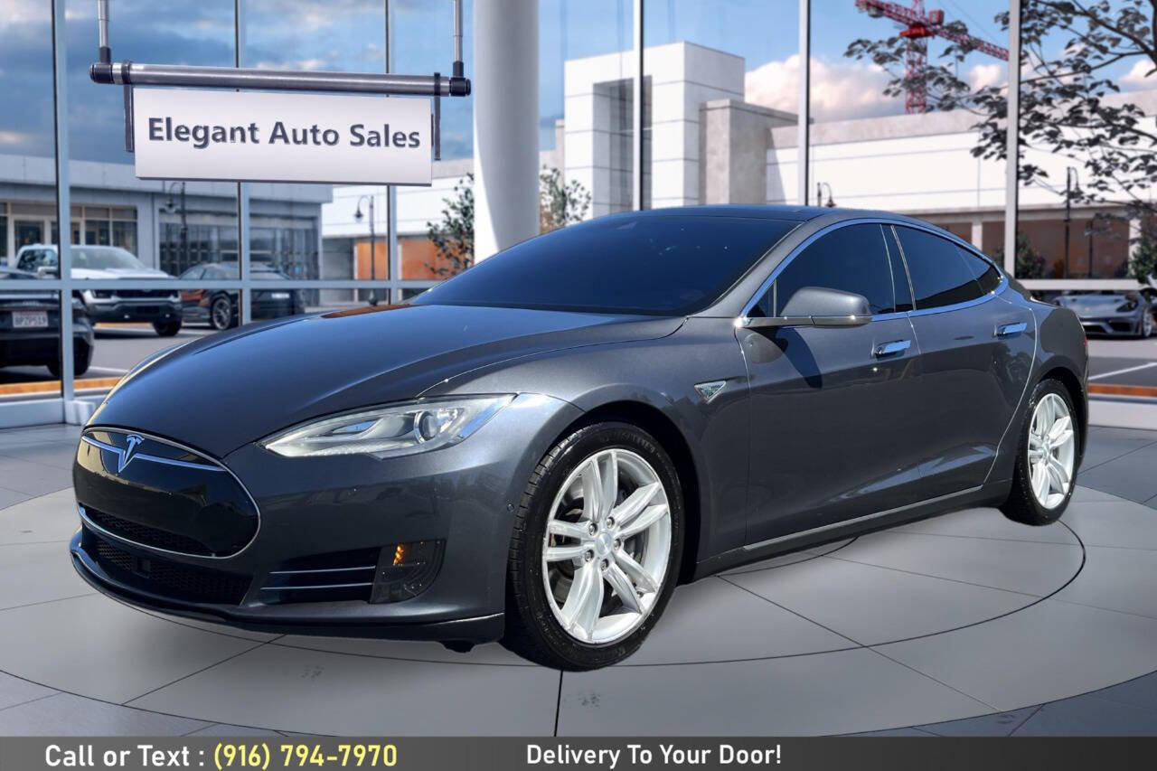 Used 2015 Tesla Model S 85D AWD/4WD image 9