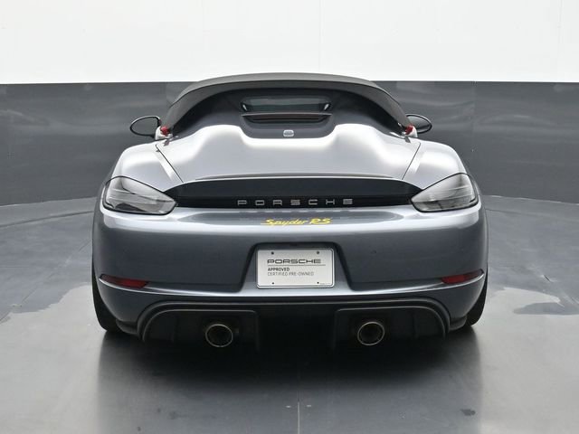 Certified 2025 Porsche 718 Boxster Spyder RS RWD image 16