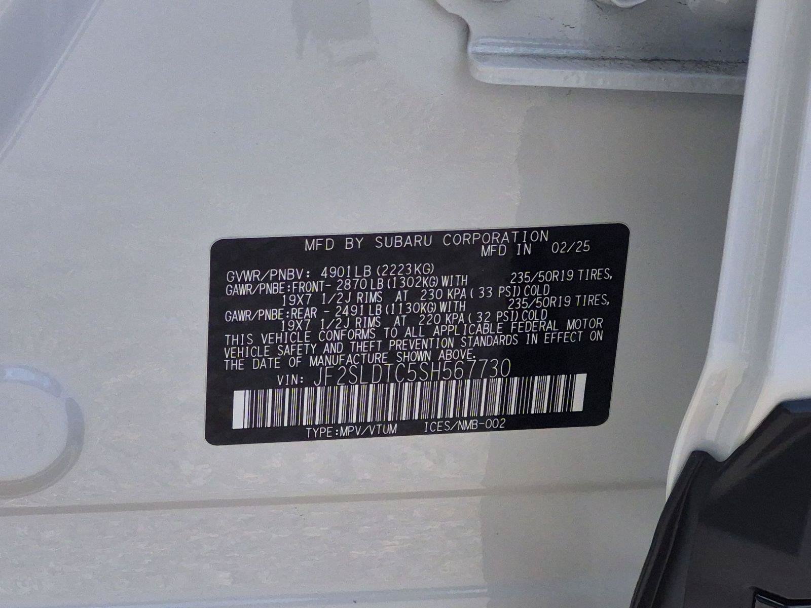 Used 2025 Subaru Forester Touring AWD/4WD image 34