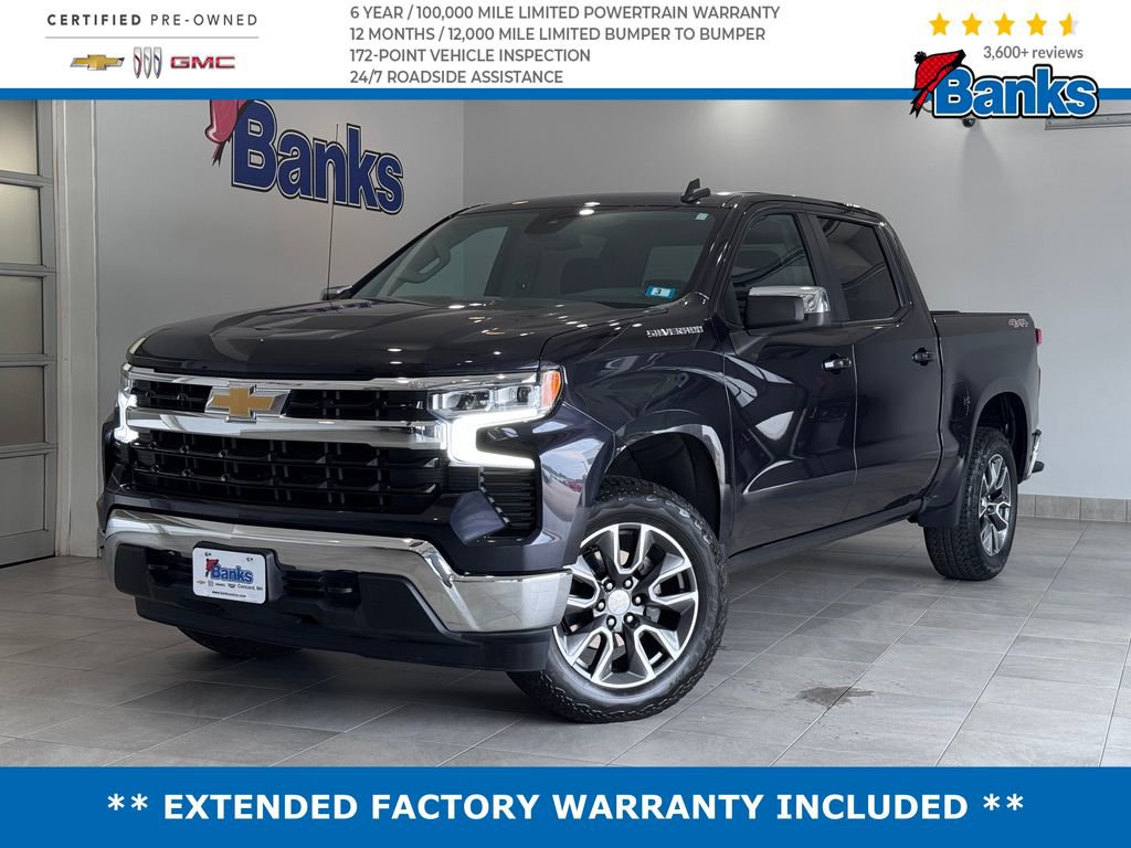 Certified 2022 Chevrolet Silverado 1500 LT