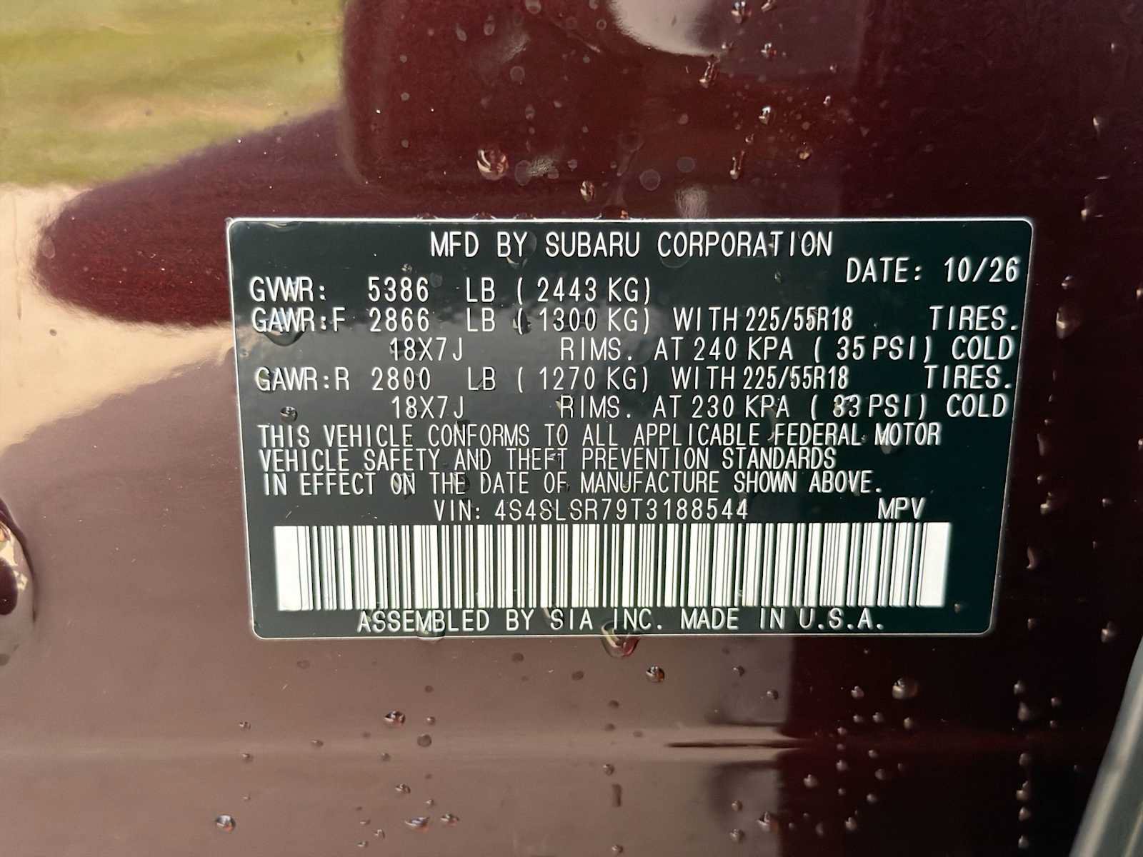 New 2026 Subaru Forester Touring AWD/4WD image 32