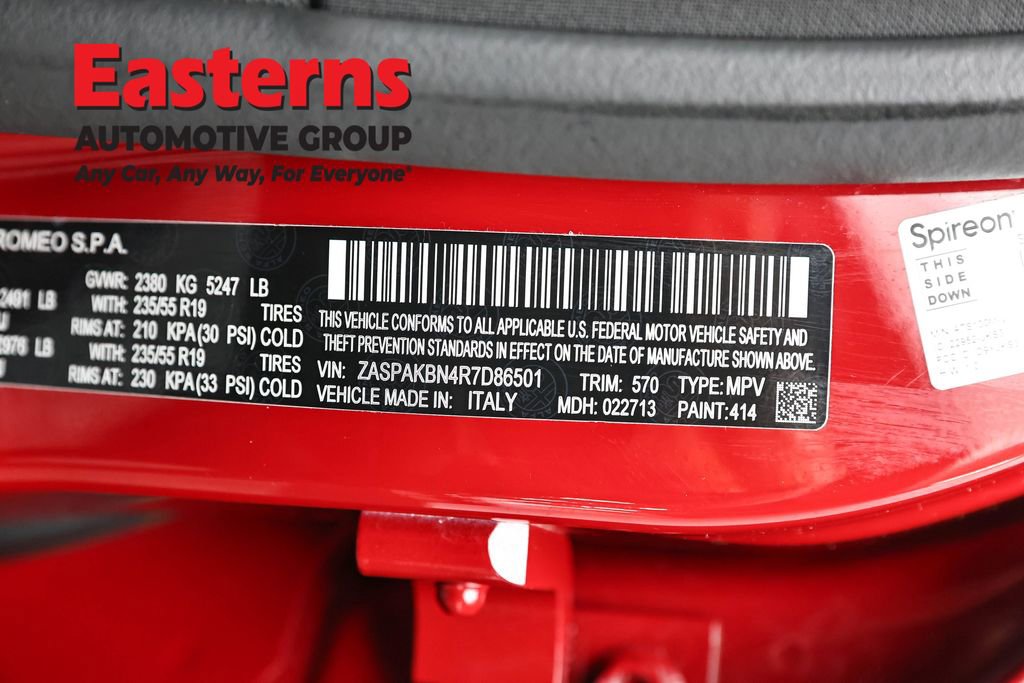 Used 2024 Alfa Romeo Stelvio Ti w/ Active Assist Plus Package AWD/4WD image 35