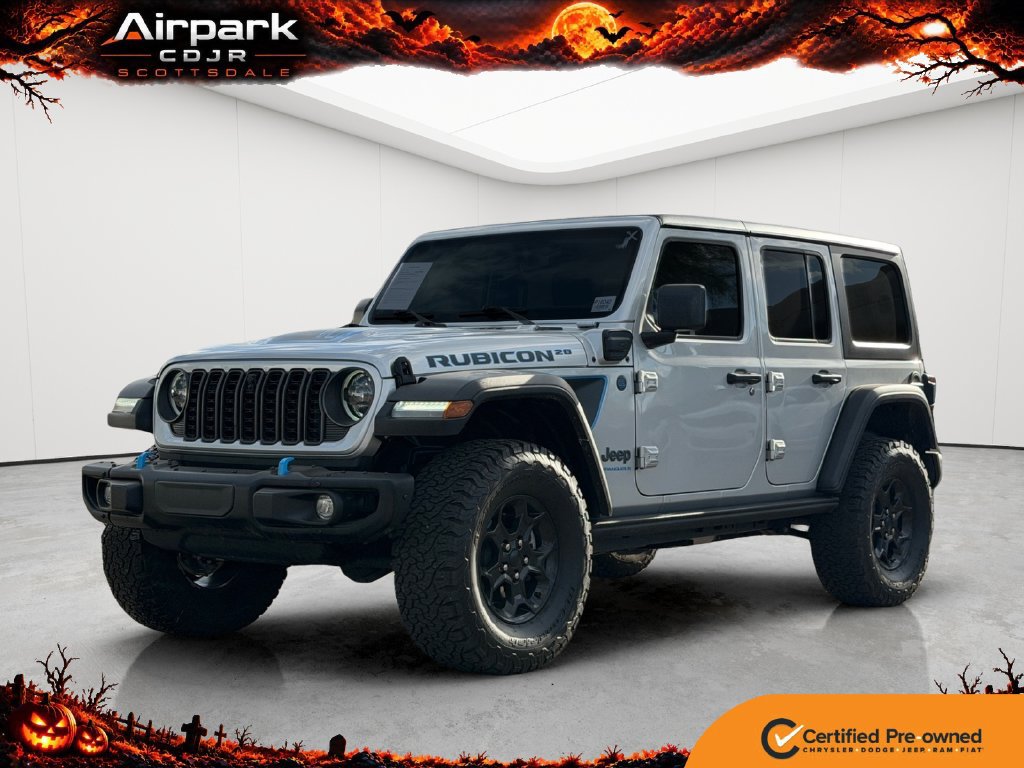 Certified 2023 Jeep Wrangler Unlimited Rubicon 4xe