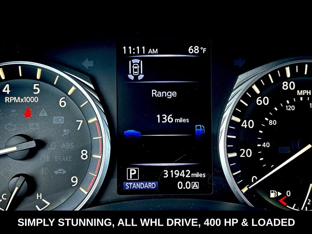 Certified 2023 INFINITI Q50 Red Sport 400 w/ Black Opal Edition image 27