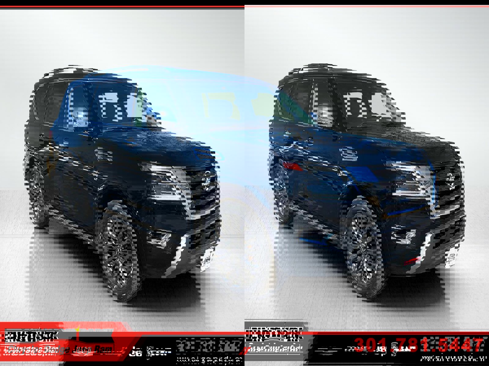 Used 2021 Nissan Armada Platinum w/ Captain's Chairs Package image 1