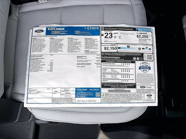 New 2026 Ford Explorer Platinum w/ LUX Leather Package AWD/4WD image 17