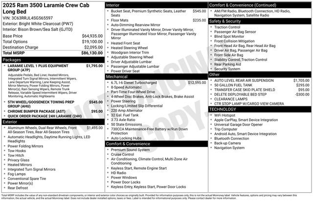 Used 2025 RAM 3500 Laramie image 63
