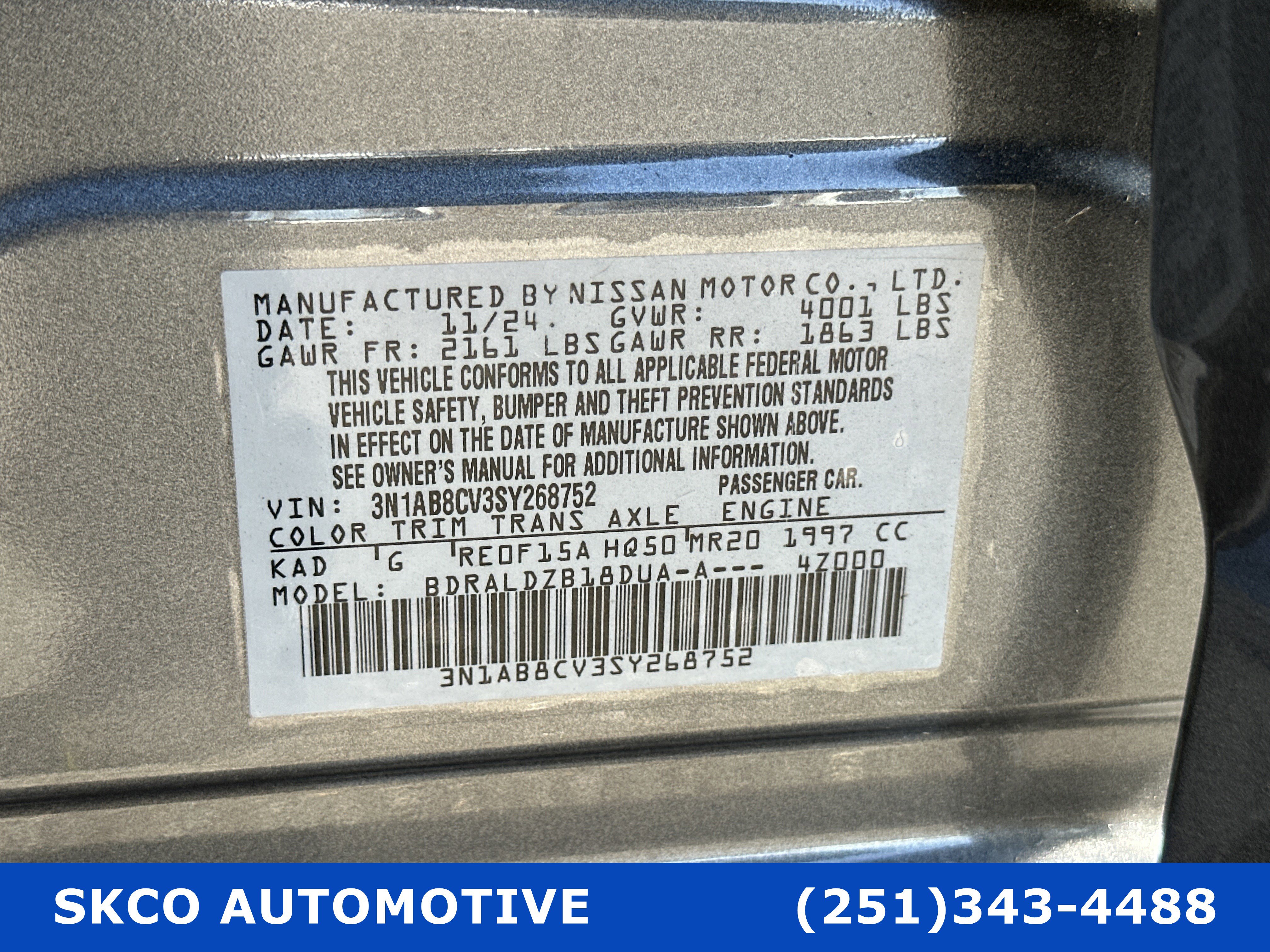 Used 2025 Nissan Sentra SV image 28