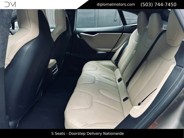 Used 2015 Tesla Model S 70D AWD/4WD image 22