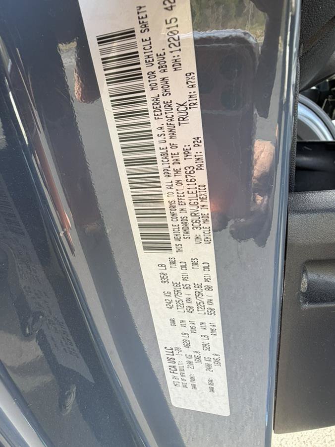 Used 2020 RAM ProMaster 3500 FWD image 16