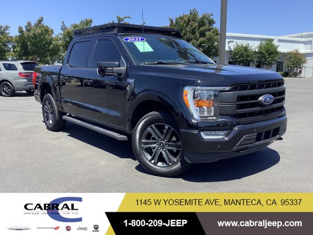 Used 2021 Ford F150 Lariat AWD/4WD image 1