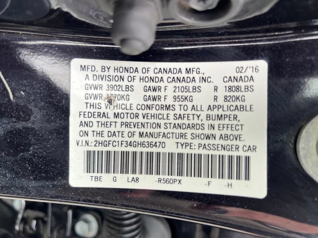 Used 2016 Honda Civic EX-T image 17
