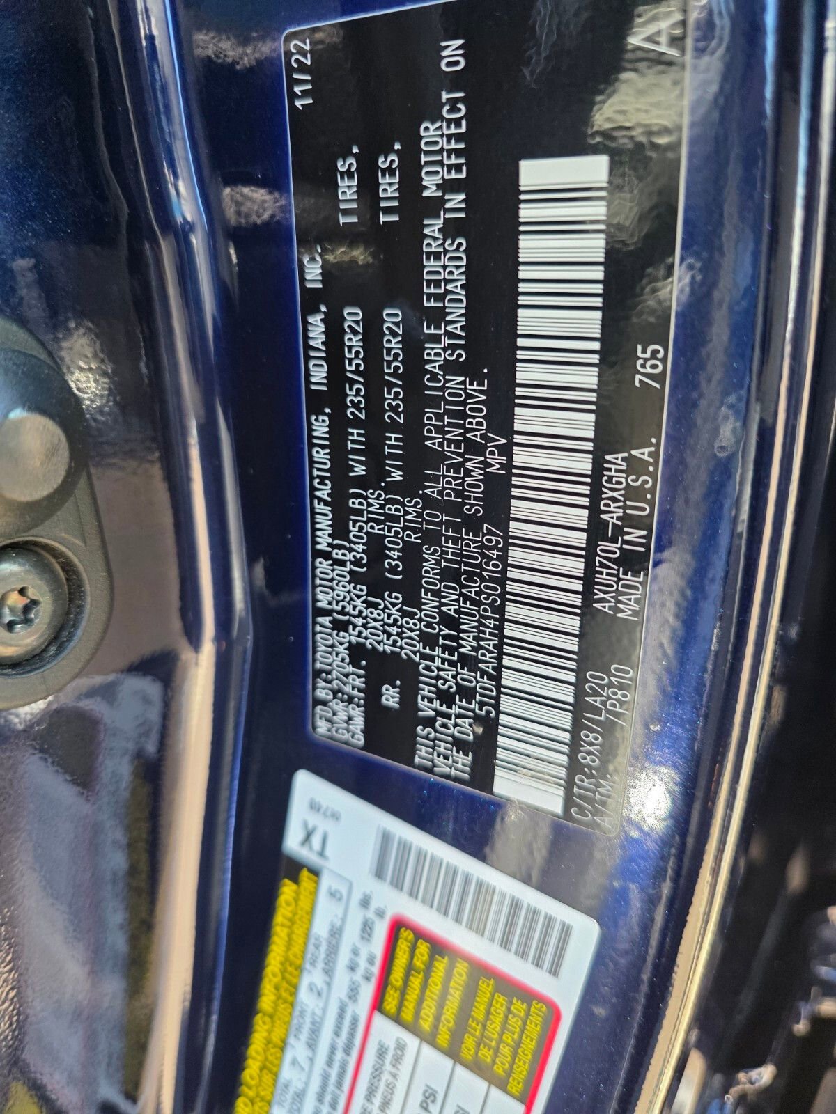 Used 2023 Toyota Highlander Platinum image 33