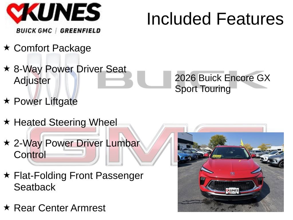 New 2026 Buick Encore GX Sport Touring w/ Comfort Package image 3