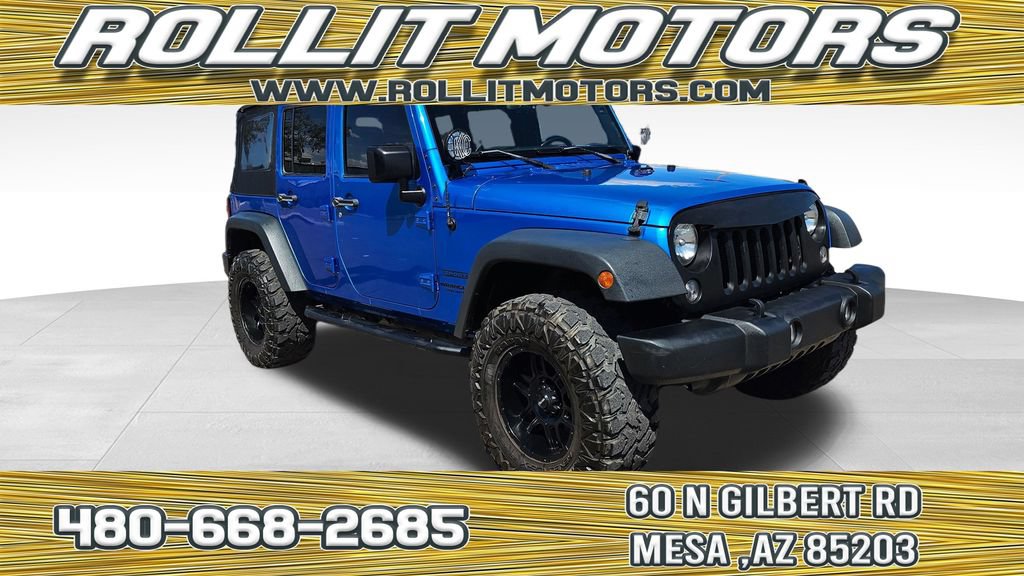 Used 2016 Jeep Wrangler Unlimited Sport w/ Quick Order Package 24S
