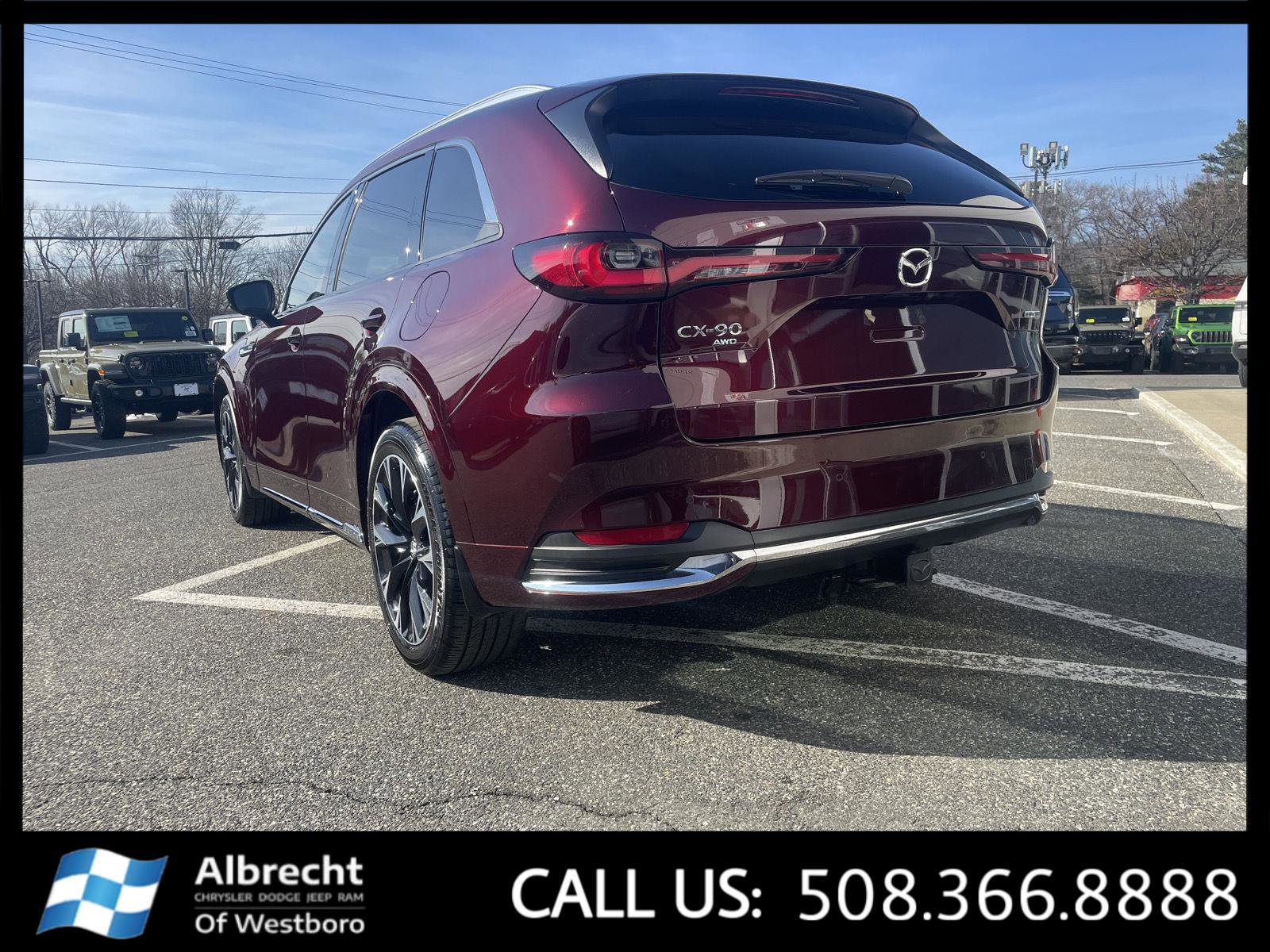 Used 2025 MAZDA CX-90 3.3 Turbo S w/ Premium Package image 3