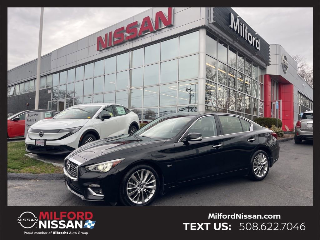 Used 2019 INFINITI Q50 Luxe w/ Essential Package (3.0T Luxe) image 1