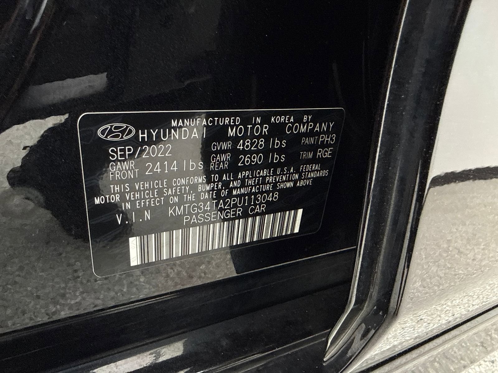 Used 2023 Genesis G70 2.0T w/ Sport Prestige Package image 55