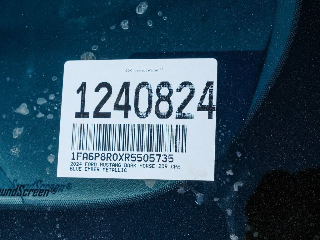 New 2024 Ford Mustang Dark Horse w/ Dark Horse Handlin Package RWD image 26