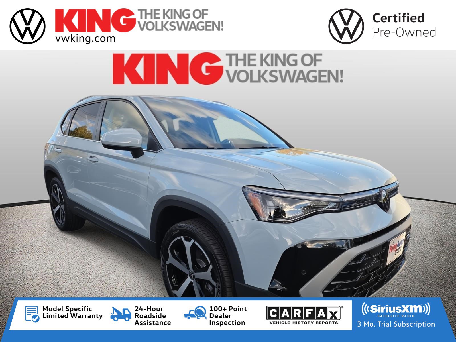 Certified 2025 Volkswagen Taos SEL