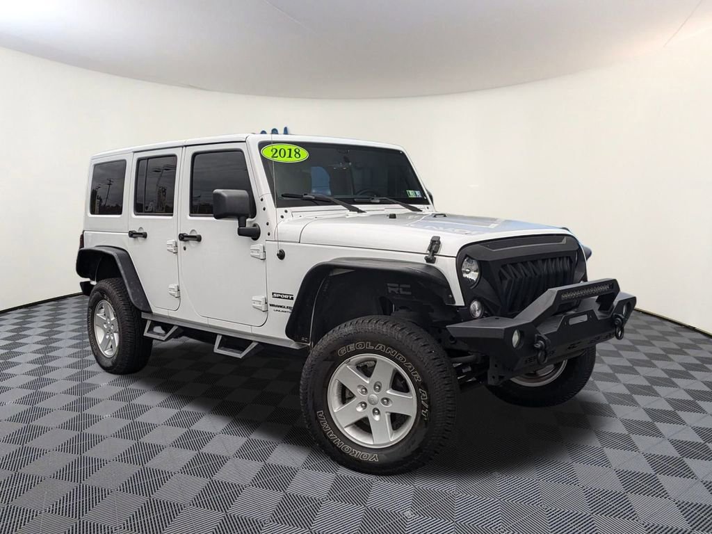 Used 2018 Jeep Wrangler Unlimited Sport S