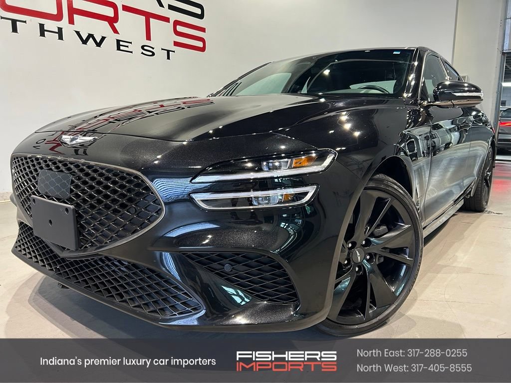 Used 2023 Genesis G70 3.3T w/ Sport Advanced Package AWD/4WD image 1