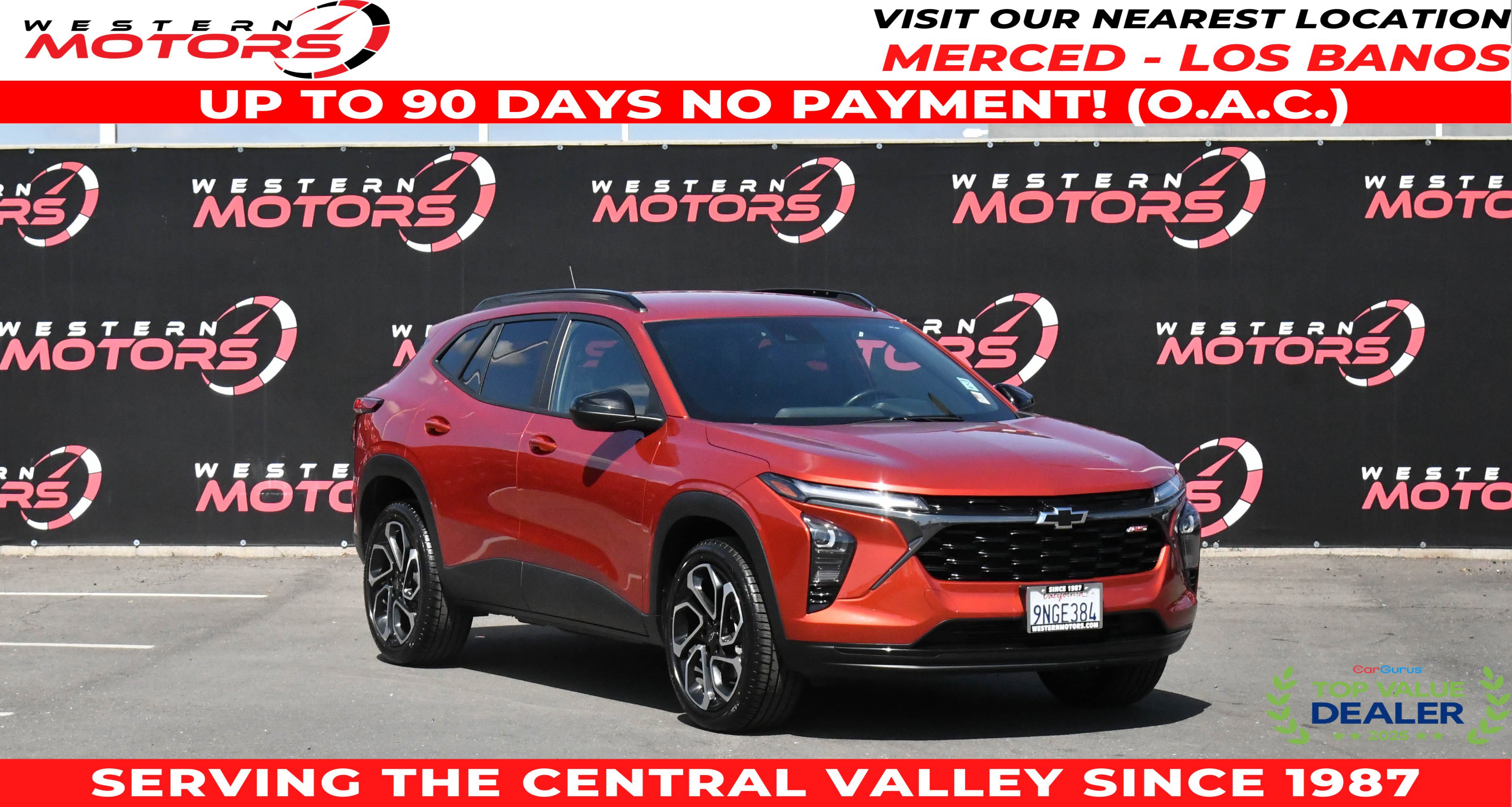 Used 2024 Chevrolet Trax RS w/ Driver Confidence Package FWD image 1