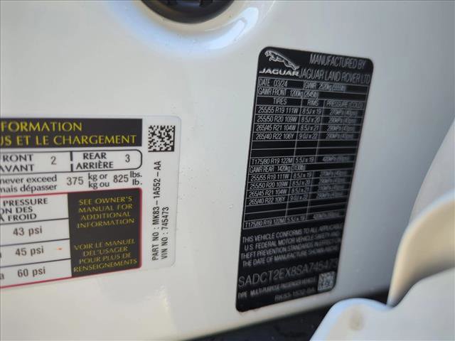 New 2025 Jaguar F-PACE R-Dynamic S image 19