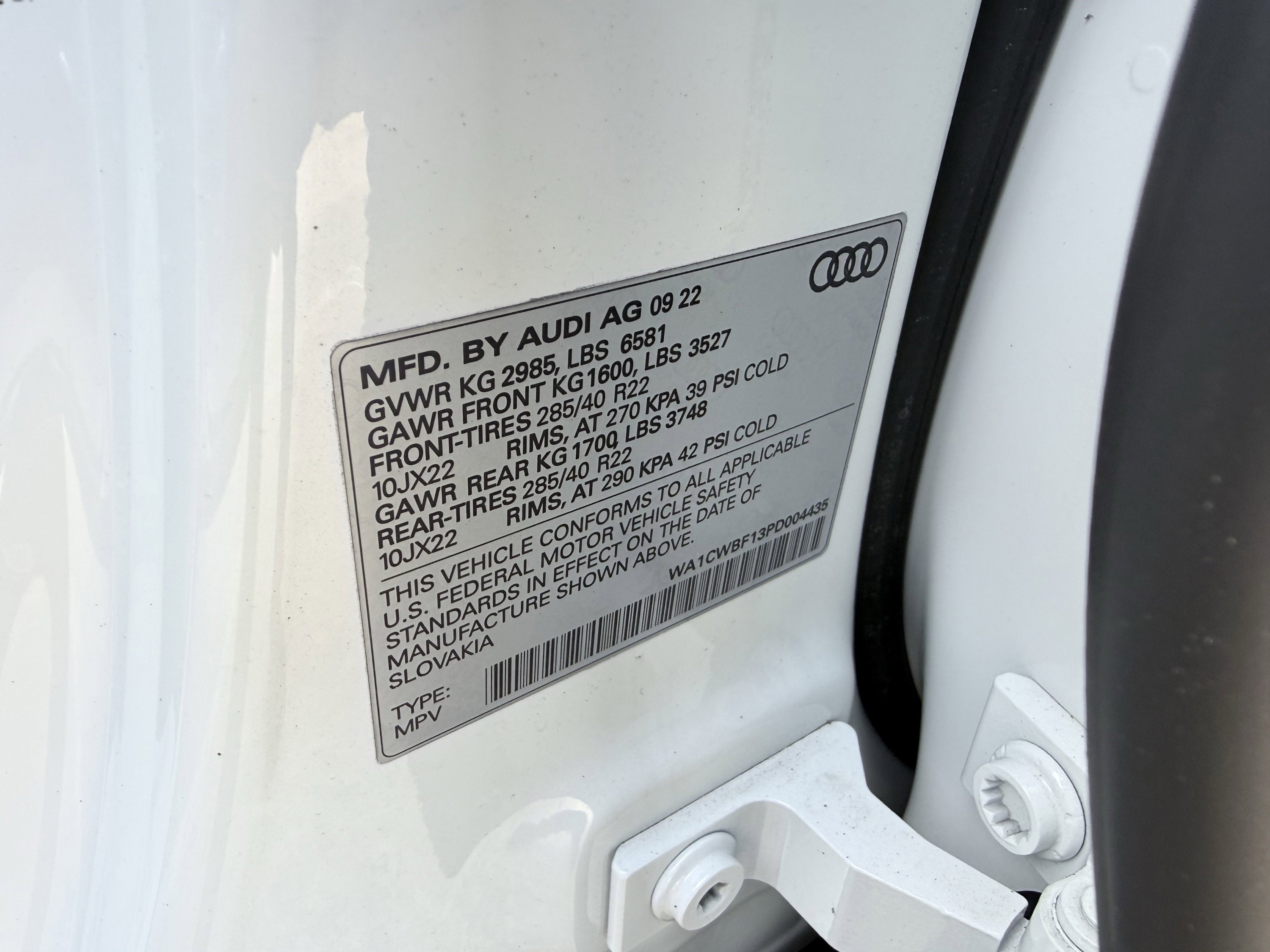 Used 2023 Audi SQ8 Prestige image 70