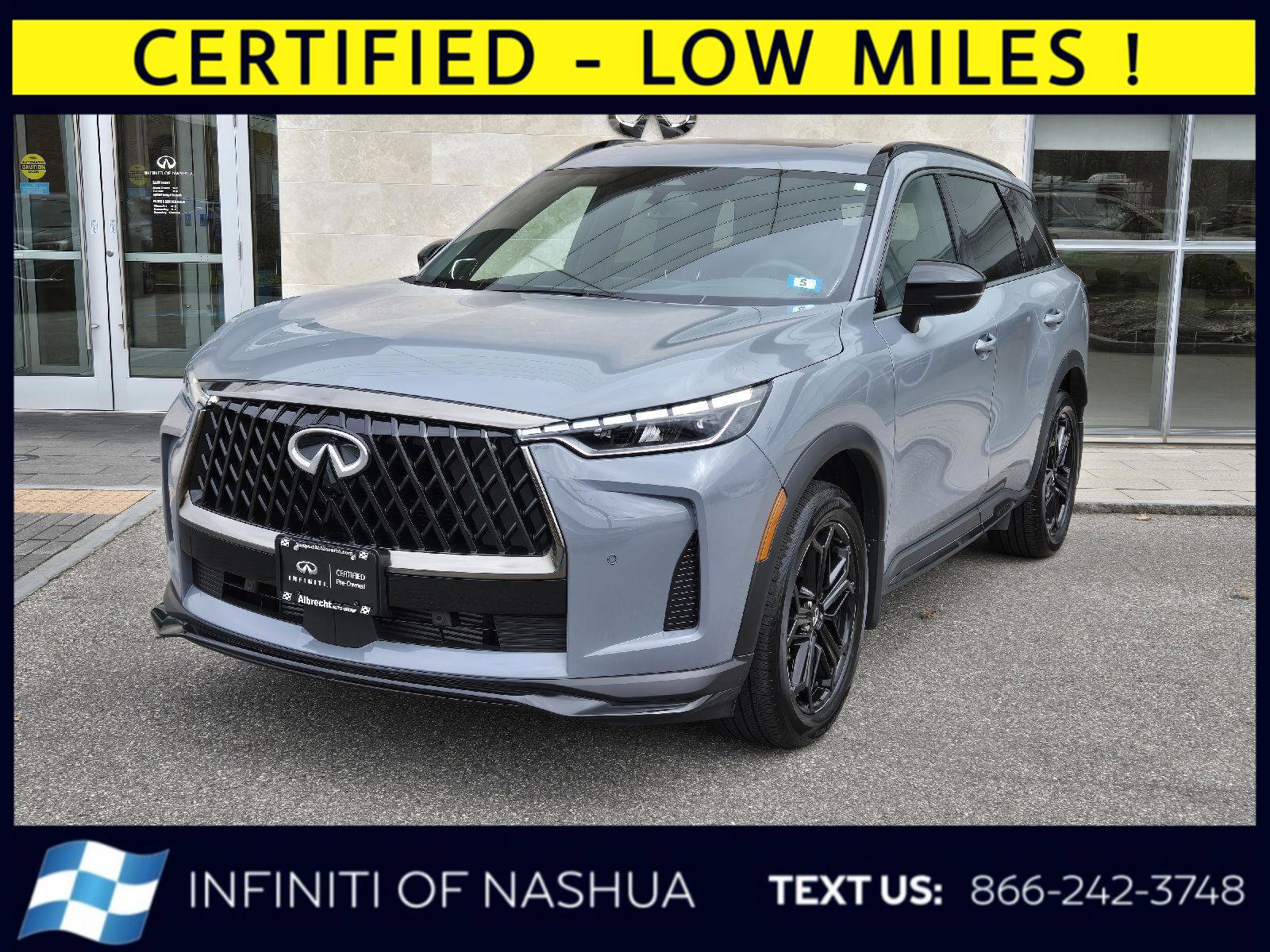 Certified 2026 INFINITI QX60 Sport w/ Dark Cargo Package image 1