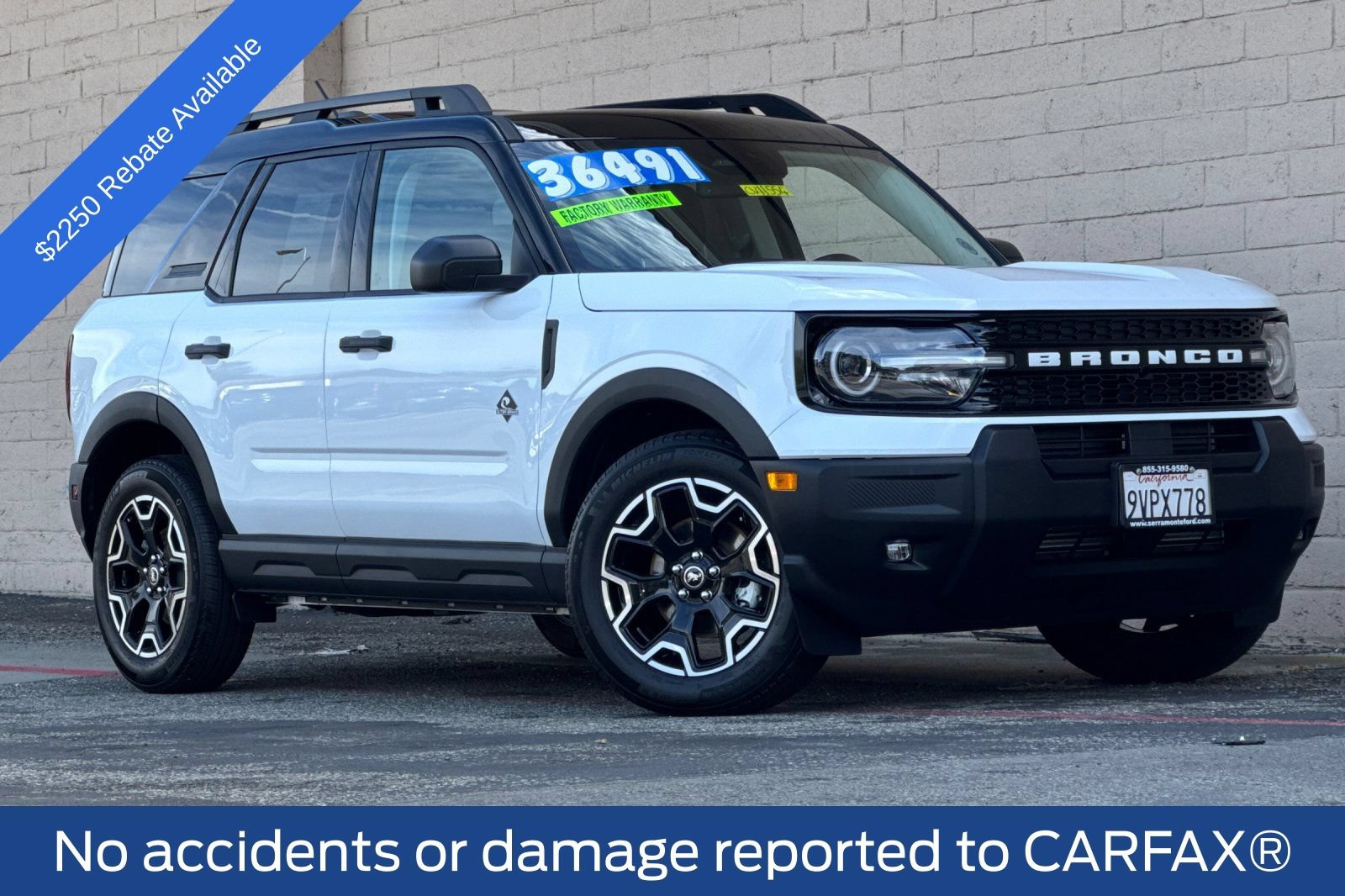 Used 2026 Ford Bronco Sport Outer Banks AWD/4WD image 2