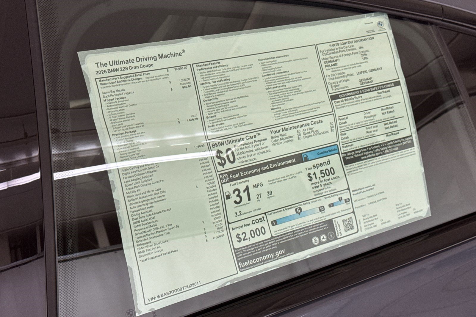 Used 2026 BMW 228i w/ Technology Package FWD image 29