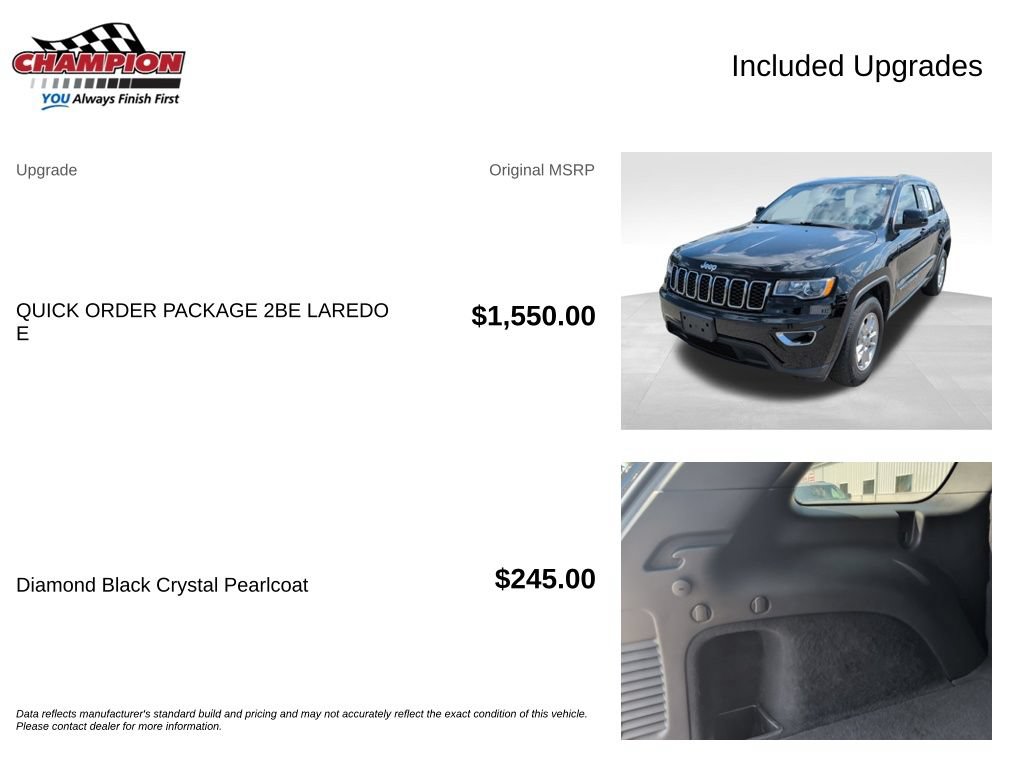 Used 2020 Jeep Grand Cherokee Laredo AWD/4WD image 7