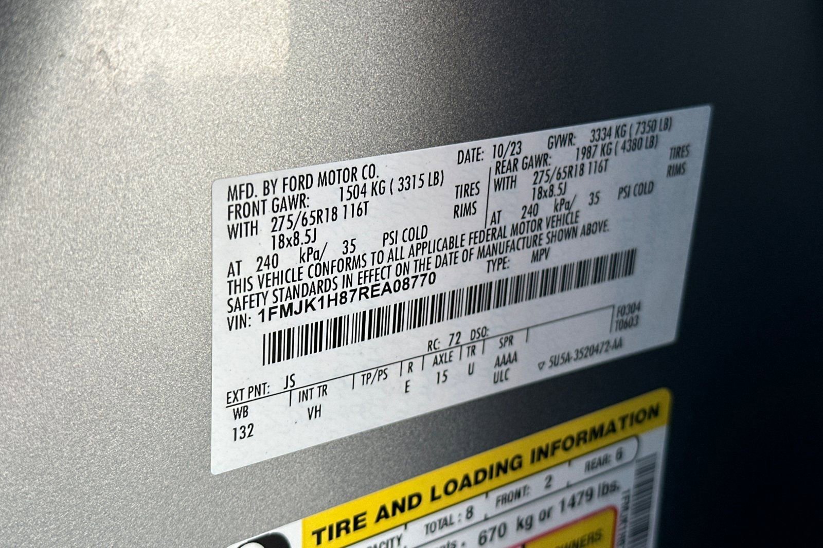 Used 2024 Ford Expedition Max XLT image 30