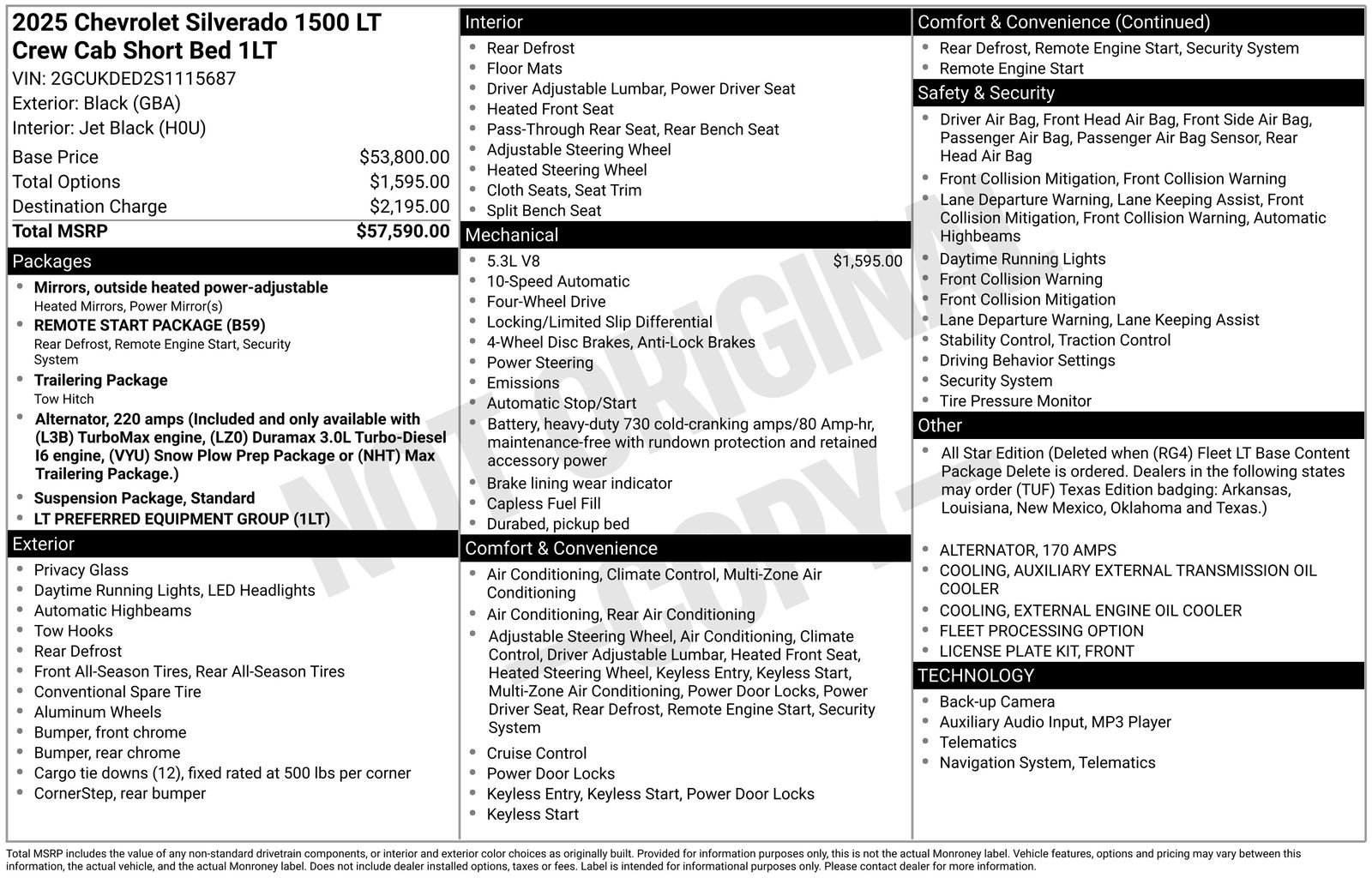 Used 2025 Chevrolet Silverado 1500 LT image 40