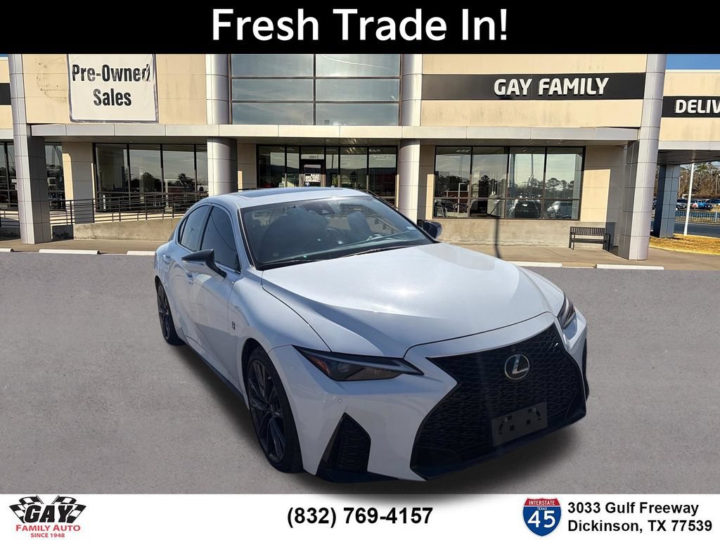 Used 2024 Lexus IS 350 F Sport w/ Navigation Package RWD image 1