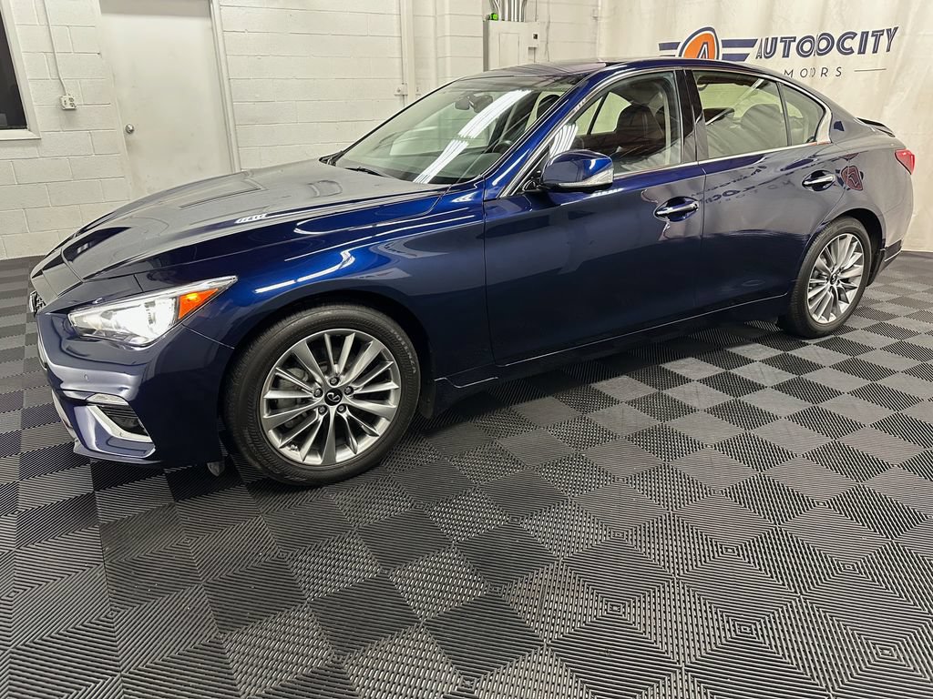 Used 2022 INFINITI Q50 Luxe w/ Cargo Package AWD/4WD image 5