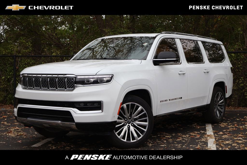 Used 2023 Jeep Grand Wagoneer L Series III w/ Rear Seat Video Group 1
