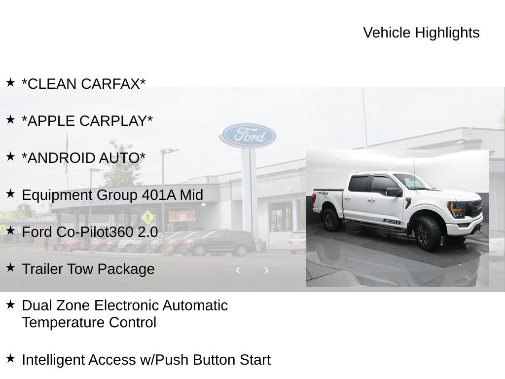 Used 2022 Ford F150 Tremor w/ Equipment Group 401A Mid image 19