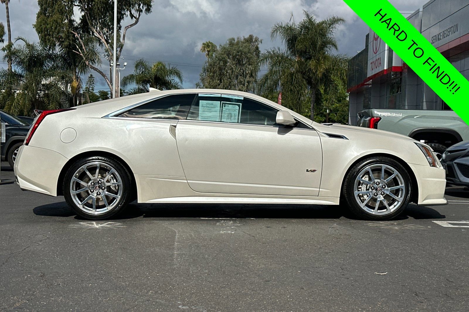Used 2012 Cadillac CTS V w/ Wood Trim Package RWD image 3