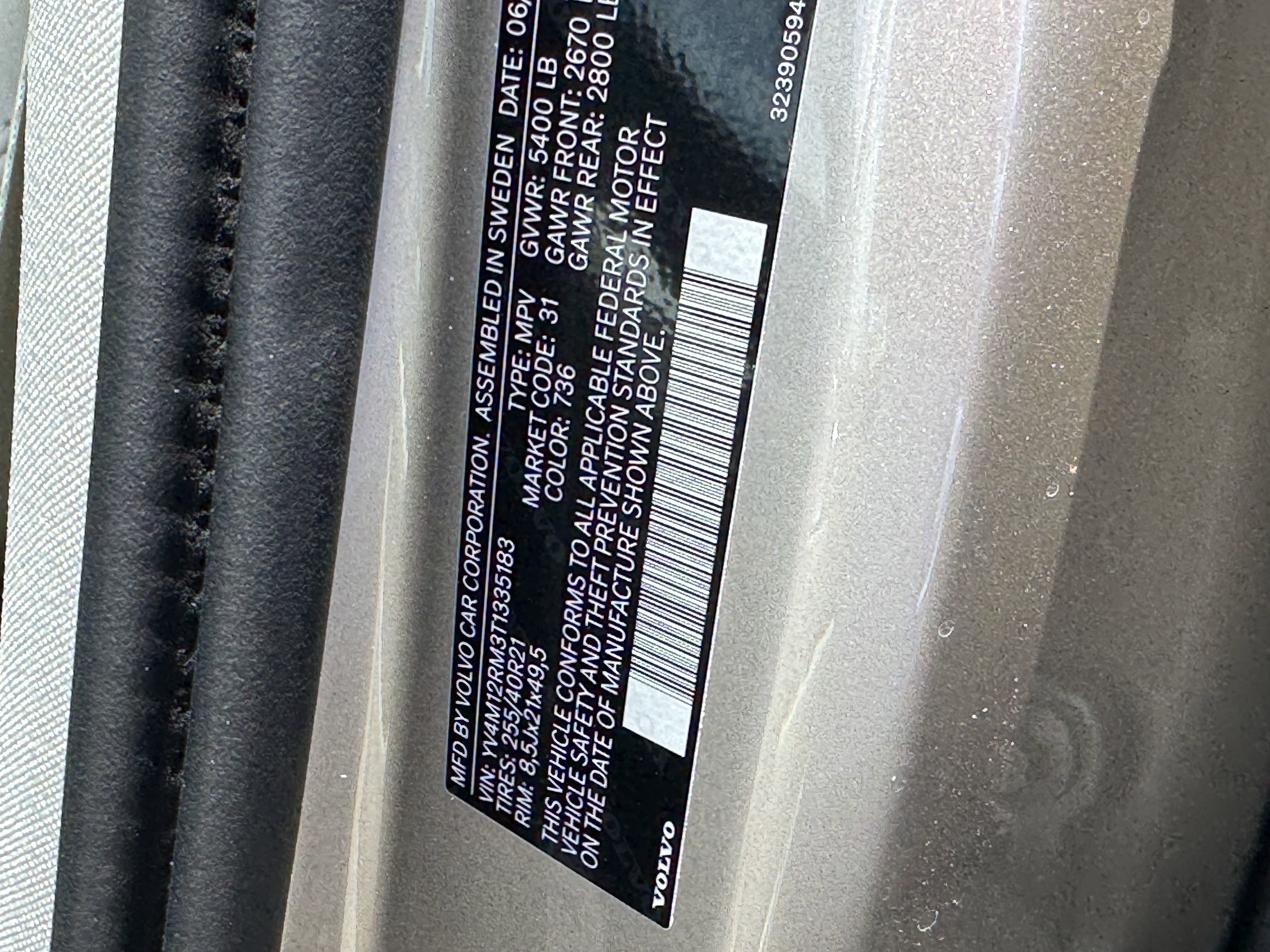 New 2026 Volvo XC60 B5 Ultra w/ Protection Package image 33